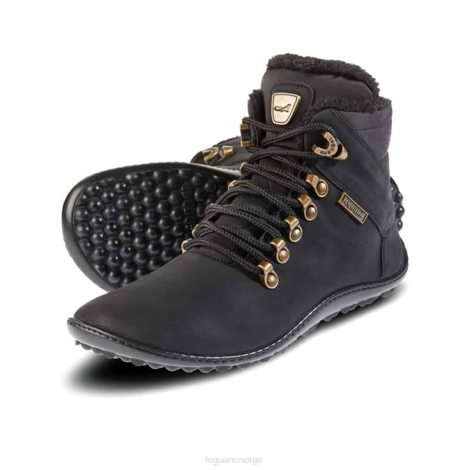 Leguano husky svart unisex fottøy P06Z33 Leguano Barfotsko